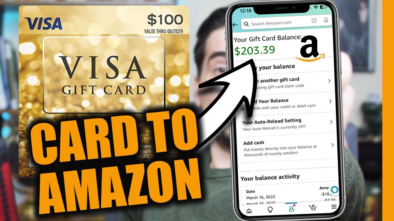 Adding Visa Gift Card to Amazon