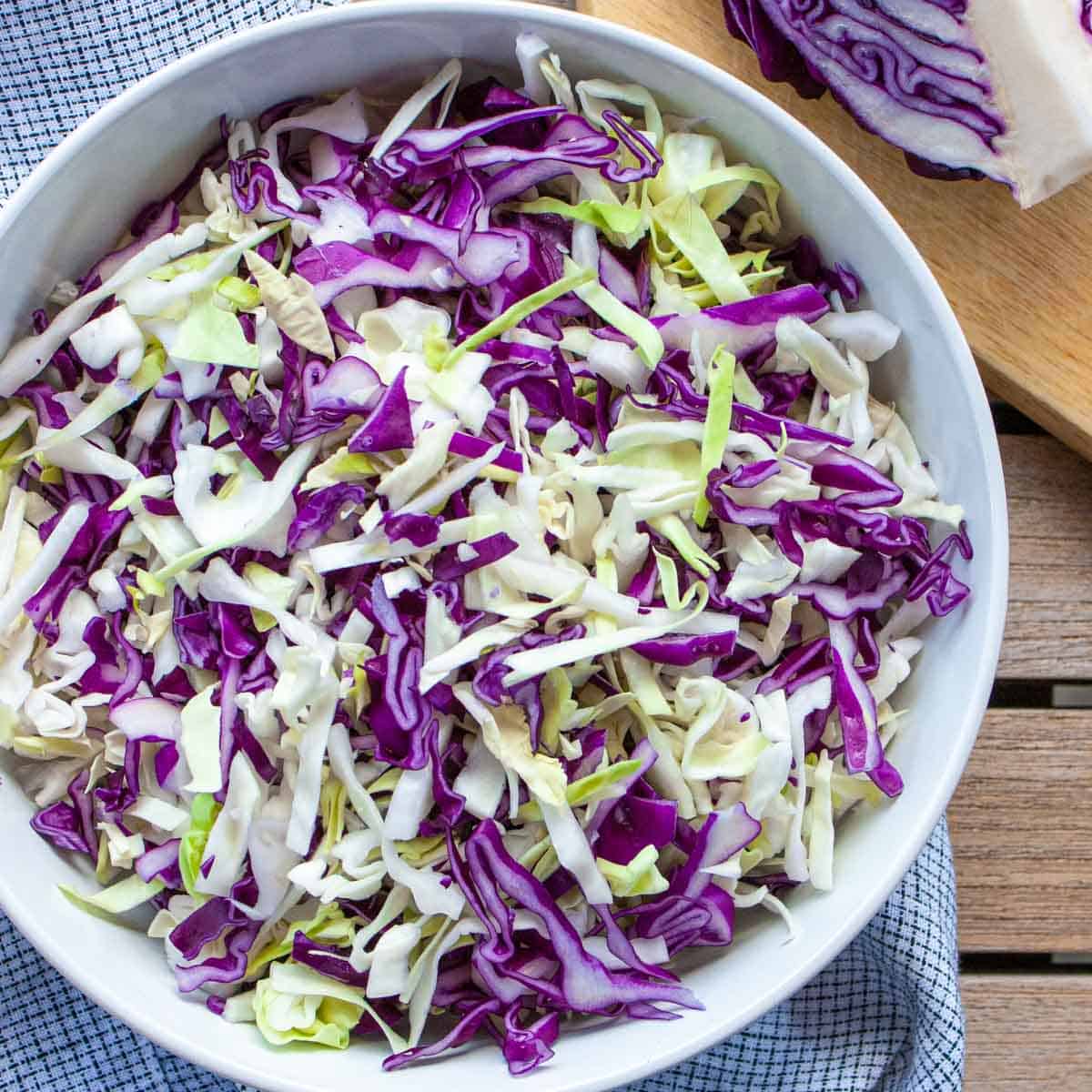 How to shred cabbage