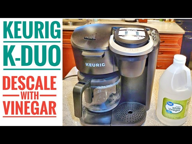 Vinegar Cleaning Method for Keurig