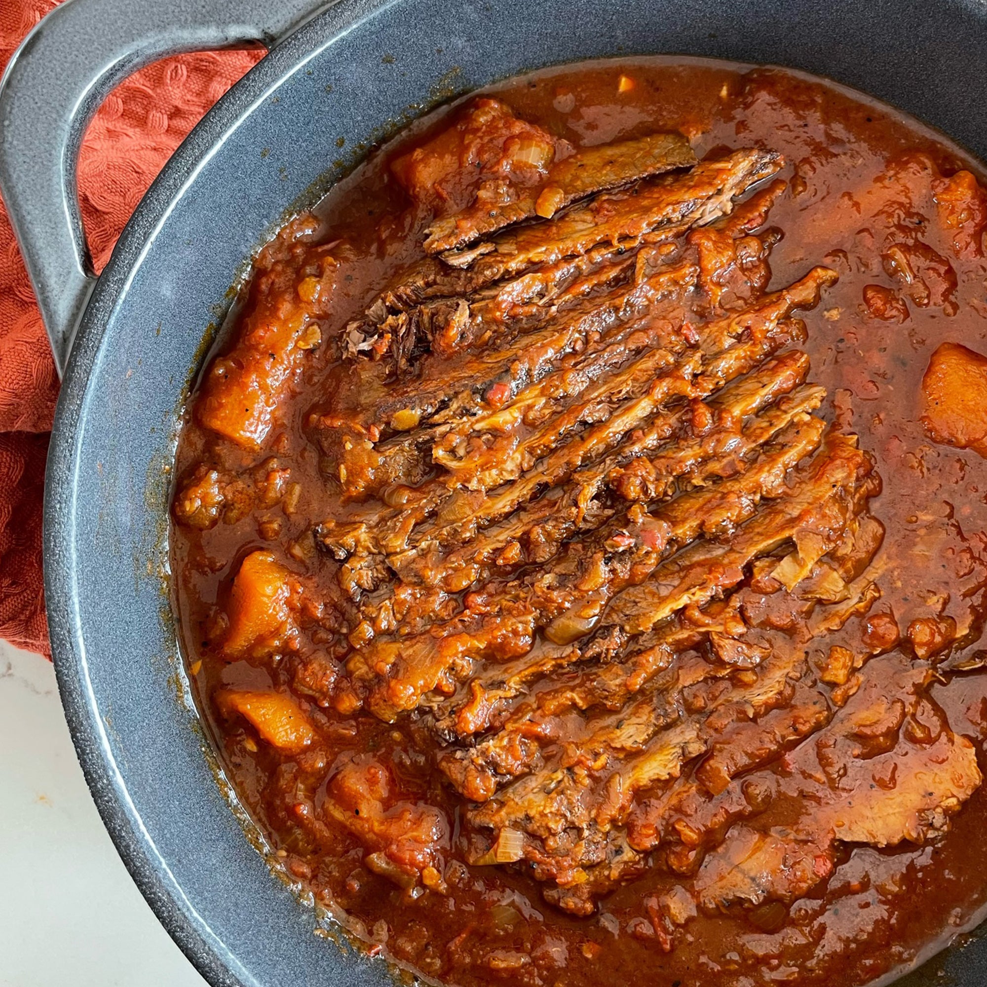 Fall-apart Brisket in the Oven