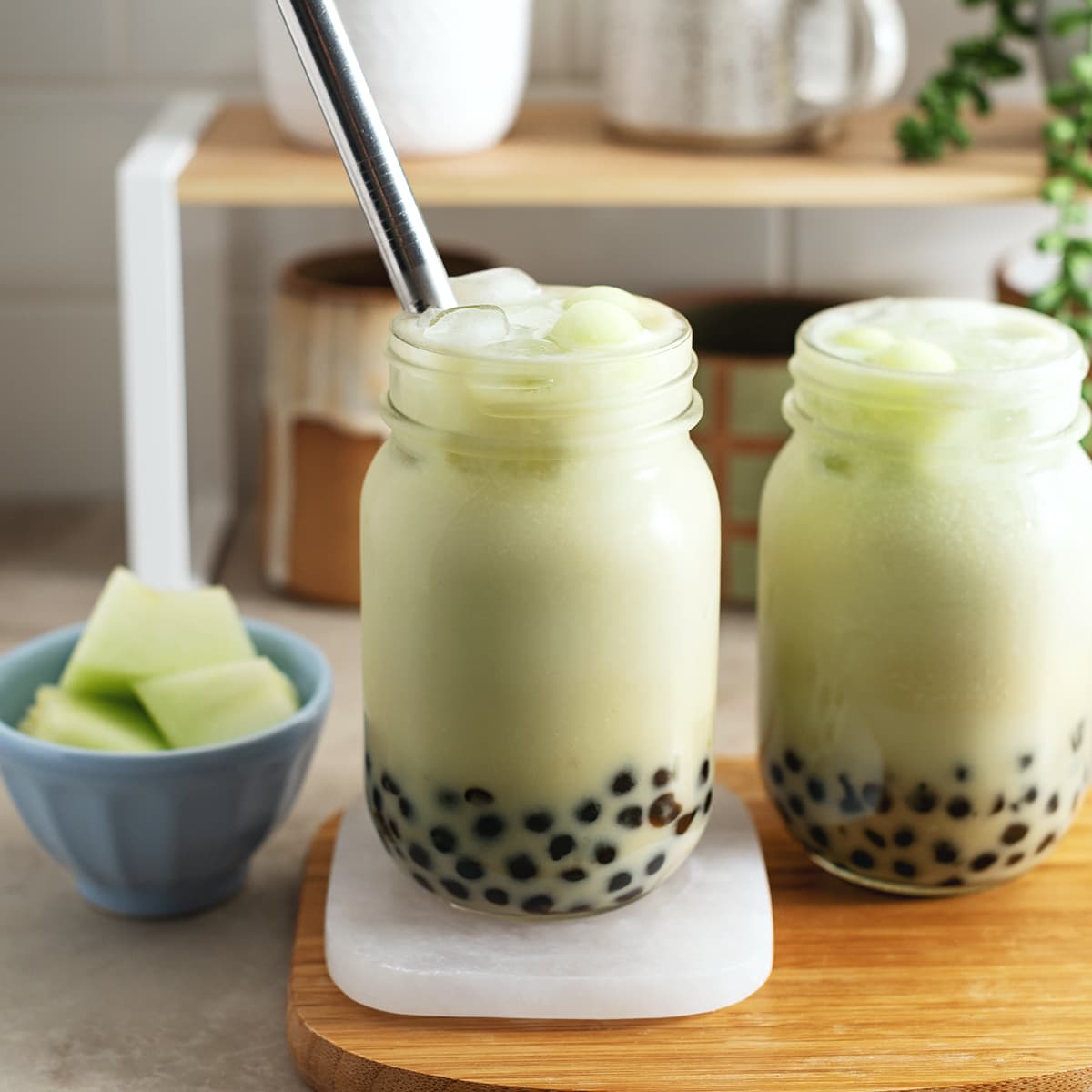 homemade bubble tea