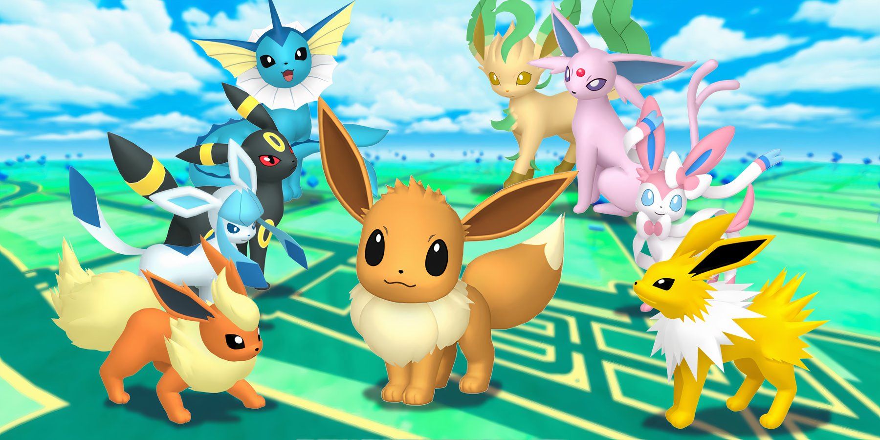 Evolving Eevee in Pokémon GO